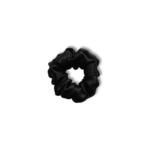 Jedwabna gumka do włosów dla dzieci BABY STANDARD czarna marki Giove.png