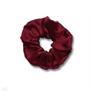 Jedwabna gumka Basic maxi - burgund