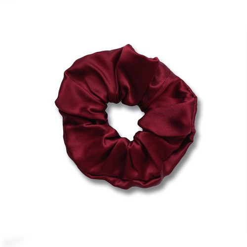 Jedwabna gumka Basic maxi burgund Giove.jpg