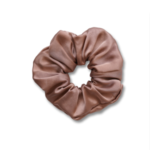 Jedwabna gumka Basic maxi - cameo brown