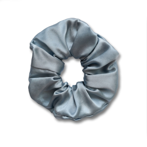 Jedwabna gumka Basic maxi - denim