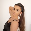 Jedwabna satynowa opaska do włosów