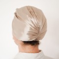 Jedwabny satynowy turban do włosów
