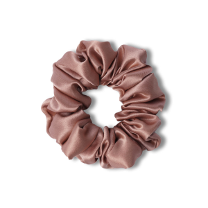 Jedwabna gumka Flossy midi - cameo brown