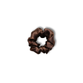 Jedwabna gumka do włosów dla dzieci BABY STANDARD brązowa marki Giove.png